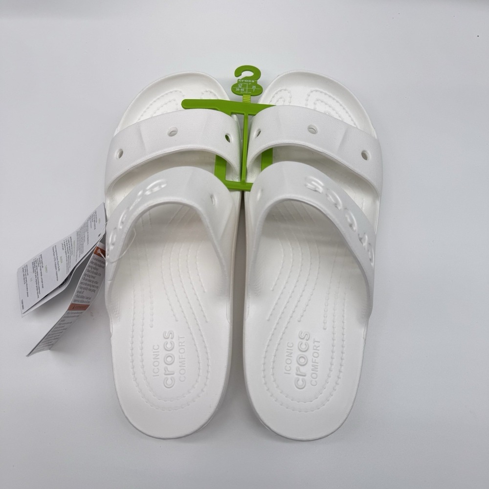 Crocs Baya Platform Womens 9 Sandals Slides NWT